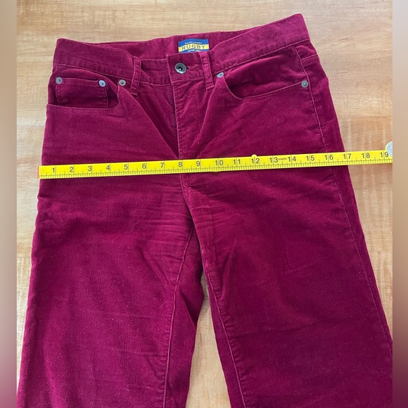 Wide leg and flared corduroy pants size 6 - Picture 4 of 4